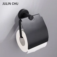 304 stainless steel wc paper towel holder black toilet paper rack cover tissue roll hanger for bathroom kitchen accessories