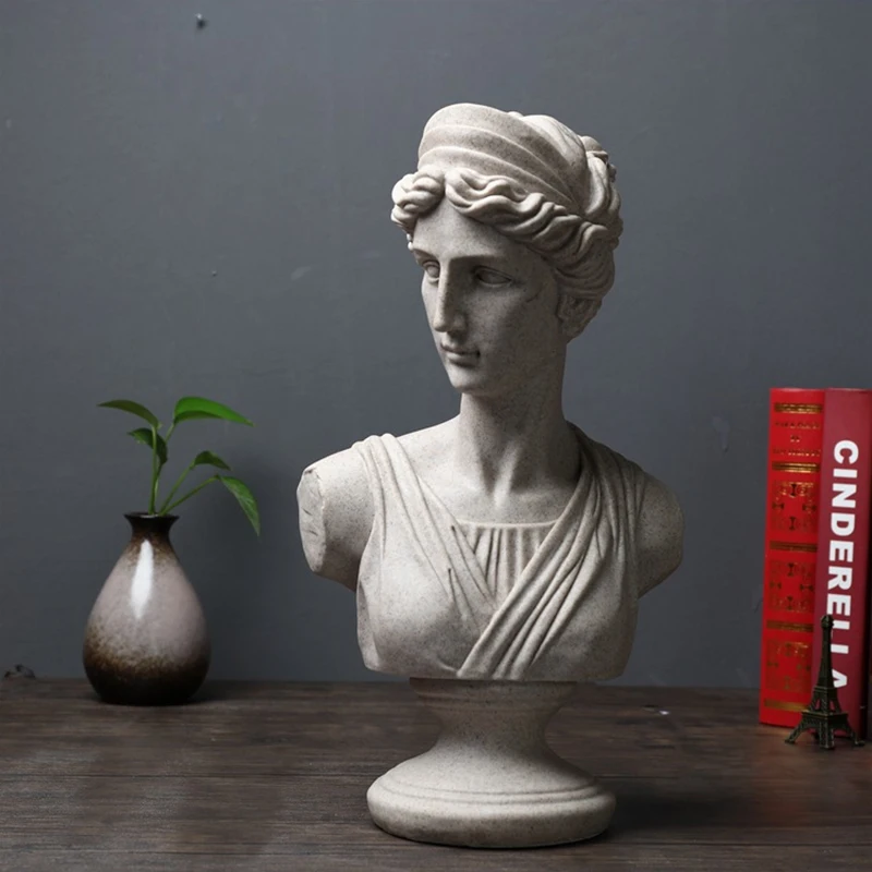 1 шт. американская Фотополимерная мини-статуя из гипса | Дом и сад