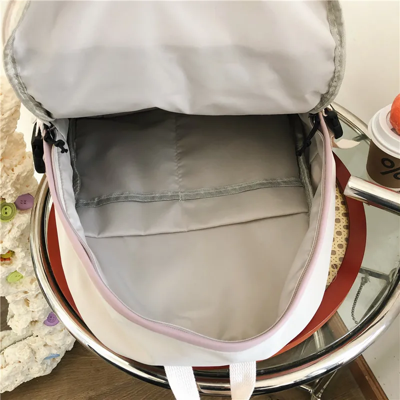 

JOYPESSIE Fashion Women Backpack Cute Waterproof Student Bookbag for Girls School Bag Kawaii Femal Nylon Mochila Travel Rucksack