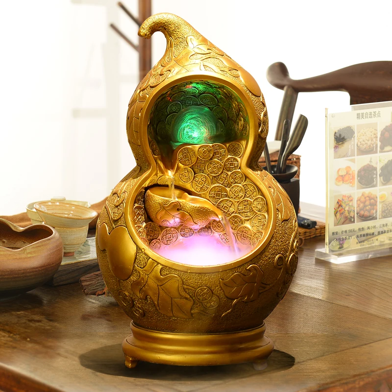 

Water ornaments to promote wealth