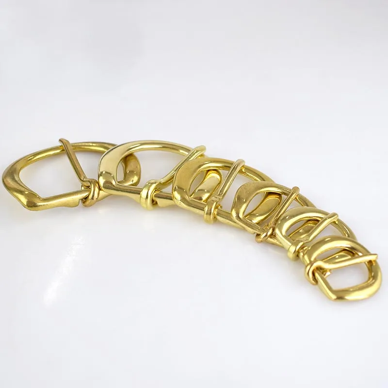 Пряжка для ремня мужская из твердой латуни металлическая пряжка рюкзака сумки