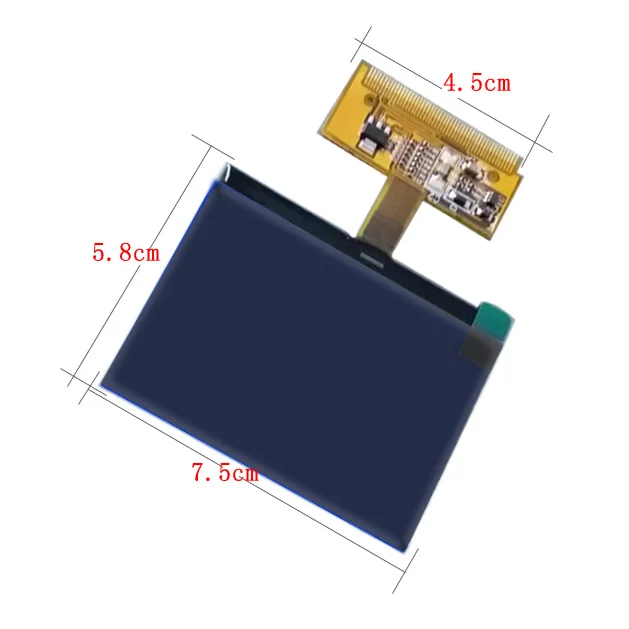 

Высококачественный, подходит для Audi A3 A6 LCD VDO, дисплей для Audi VW Passat/Seat, новая версия отлично