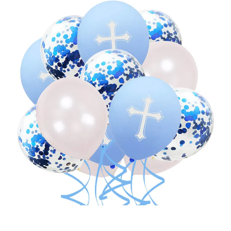 Пасхальные воздушные шары с пасхальными шариками 15 шт./лот синие пасхальные