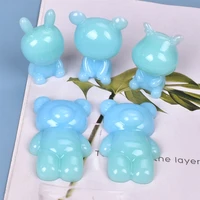 diy crafts decorations jewelry making tool crystal epoxy resin mold 3d bear doll ornament silicone mould