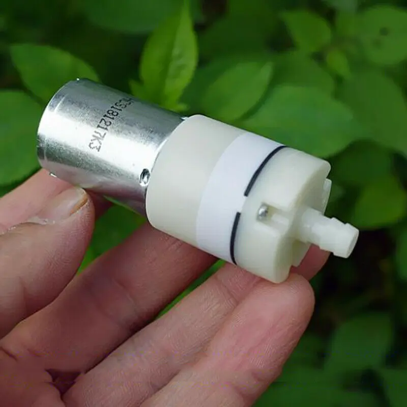 Микро воздушный кислородный насос для рыбы мини двигатель 370 12 В постоянного тока