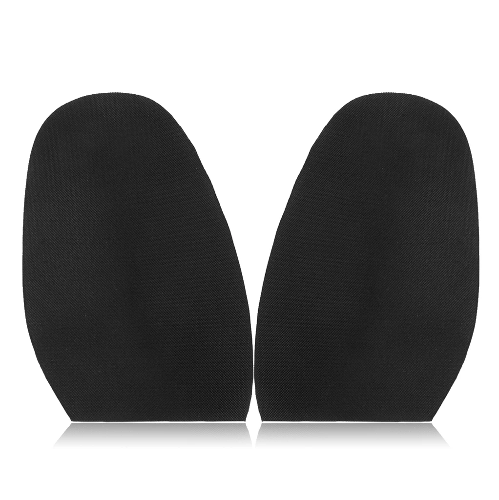 

3 Pairs Women Men Rubber Glue on Half Soles Guard Taps Anti-Slip Shoe Repairs