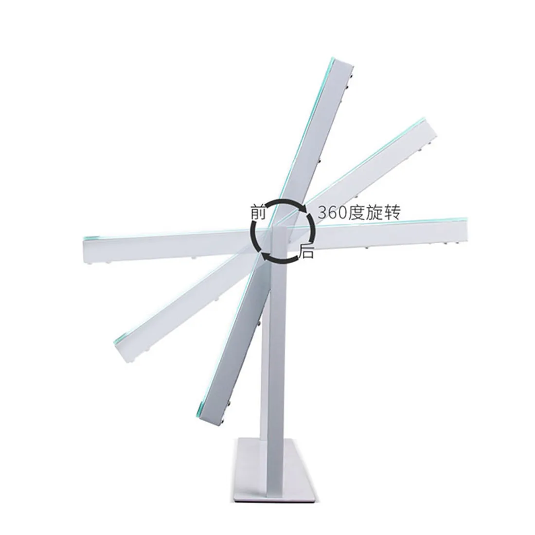 Большое зеркало для туалетного столика с подсветкой настольное макияжа