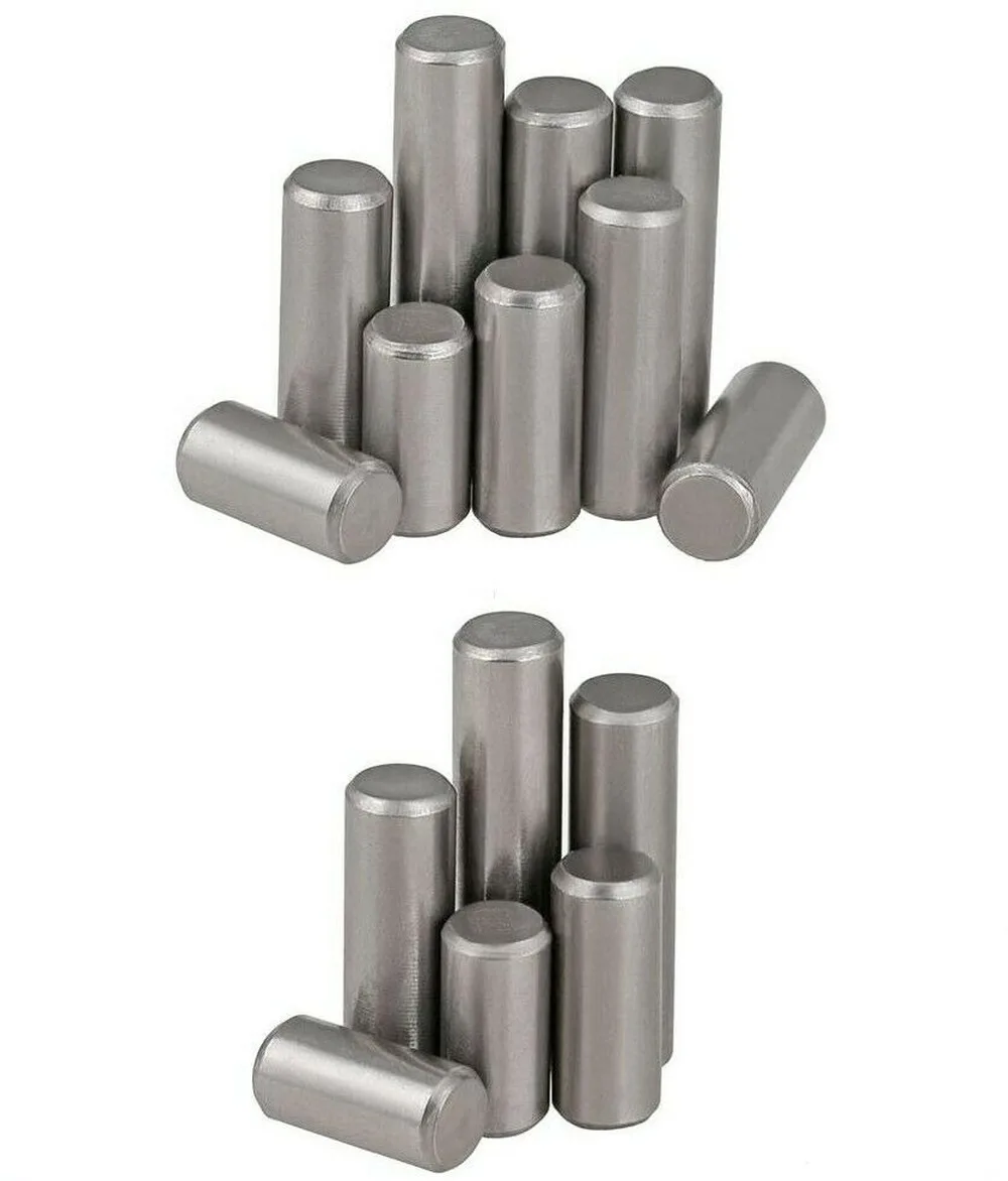 

5PCS M5 M6 M8 M10 M12 304 stainless steel cylindrical pin / locating pin / solid pin