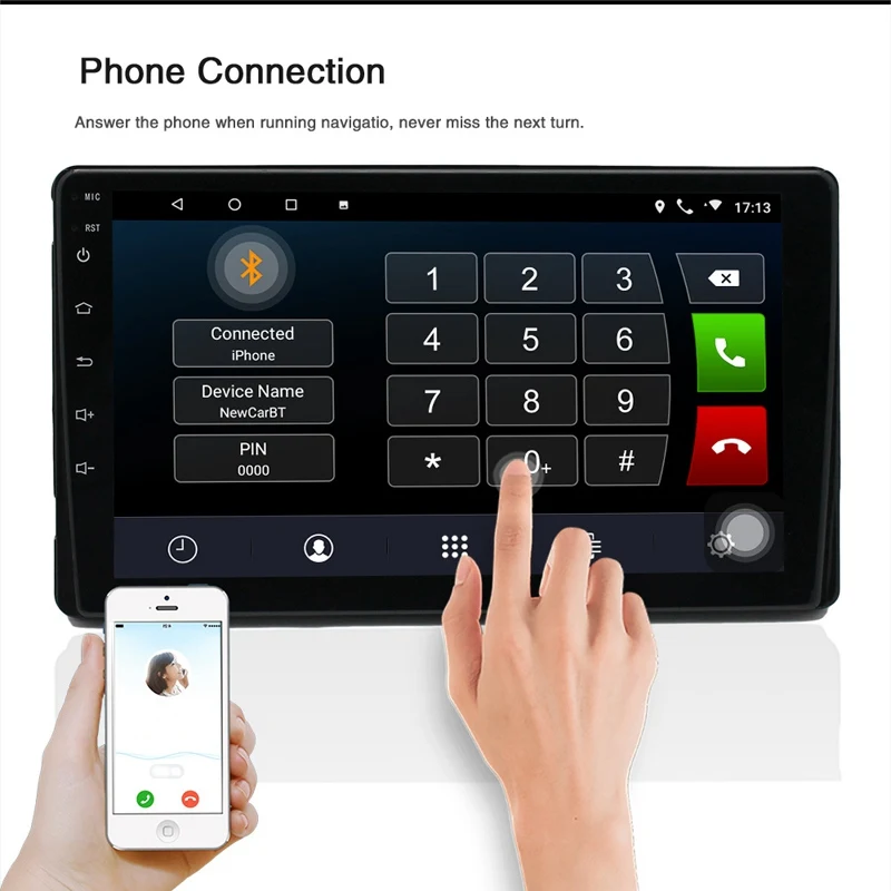 Android 10 1 автомобильный DVD-плеер радио GPS-навигация стерео Wifi Автомобильный