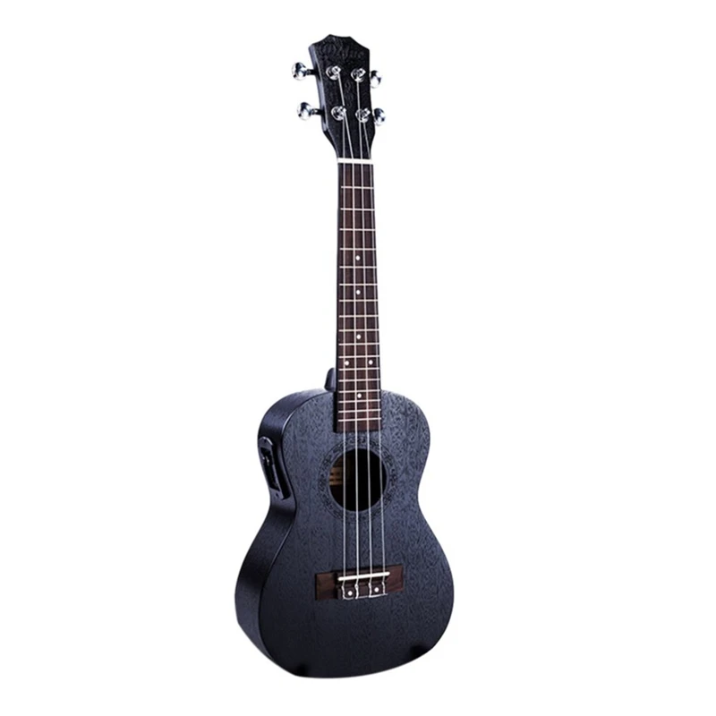 24 inch Electric Concert Ukulele 4 Strings Mahogany Panel Uke Hawaii Guitar Musical Instruments with EQ | Спорт и развлечения