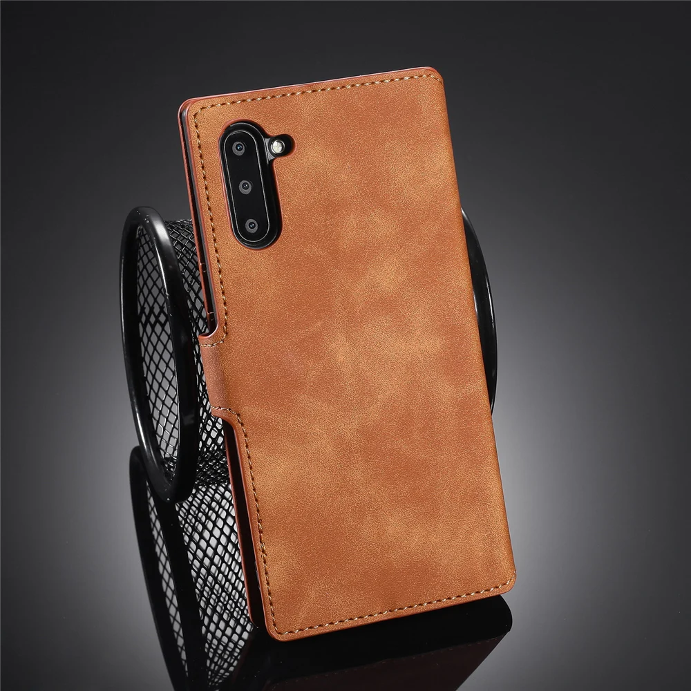 Note10 стежок чехол для samsung Galaxy Note 10 чехол и Note 10 Plus Pro Бумажник Книга Винтаж Роскошный Полный N970 N975 защитный чехол