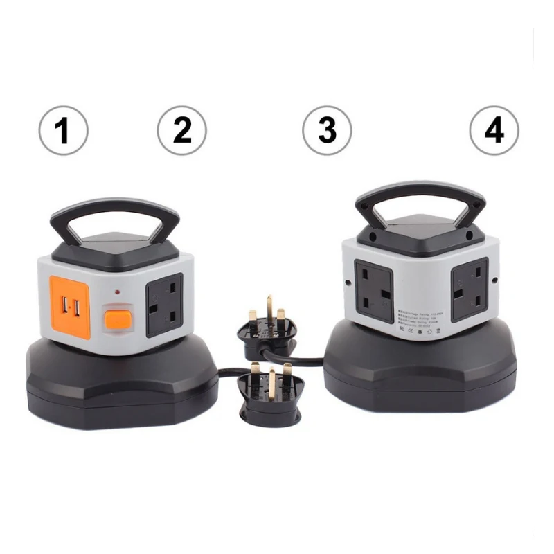 Штепсельная Вилка для вертикальной электрической вилки штепсельная розетка 3