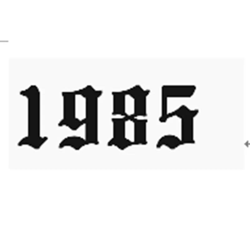 1985 Нержавеющая сталь год номер на заказ кольцо для женщин золотые, серебряные кольца женские розы кольцо Anillos Mujer номер обручальное кольцо ювелирные изделия - Цвет основного камня: 1985