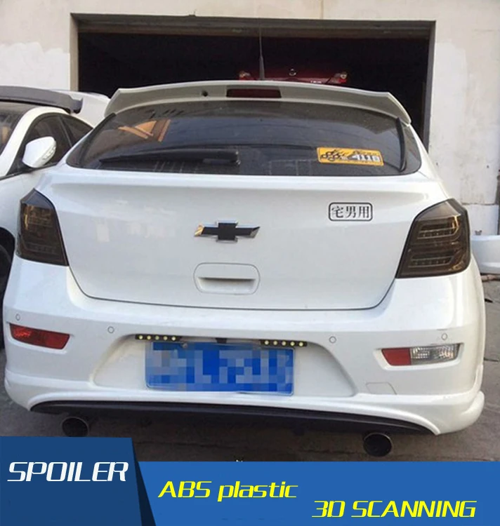 Спойлер для хэтчбека Cruze АБС пластик автомобиля заднего крыла Праймер цвет