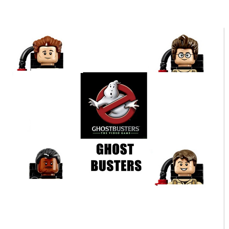 Один набор/4 шт. игрушечный набор призраков охотников Доктор Питер Венкман