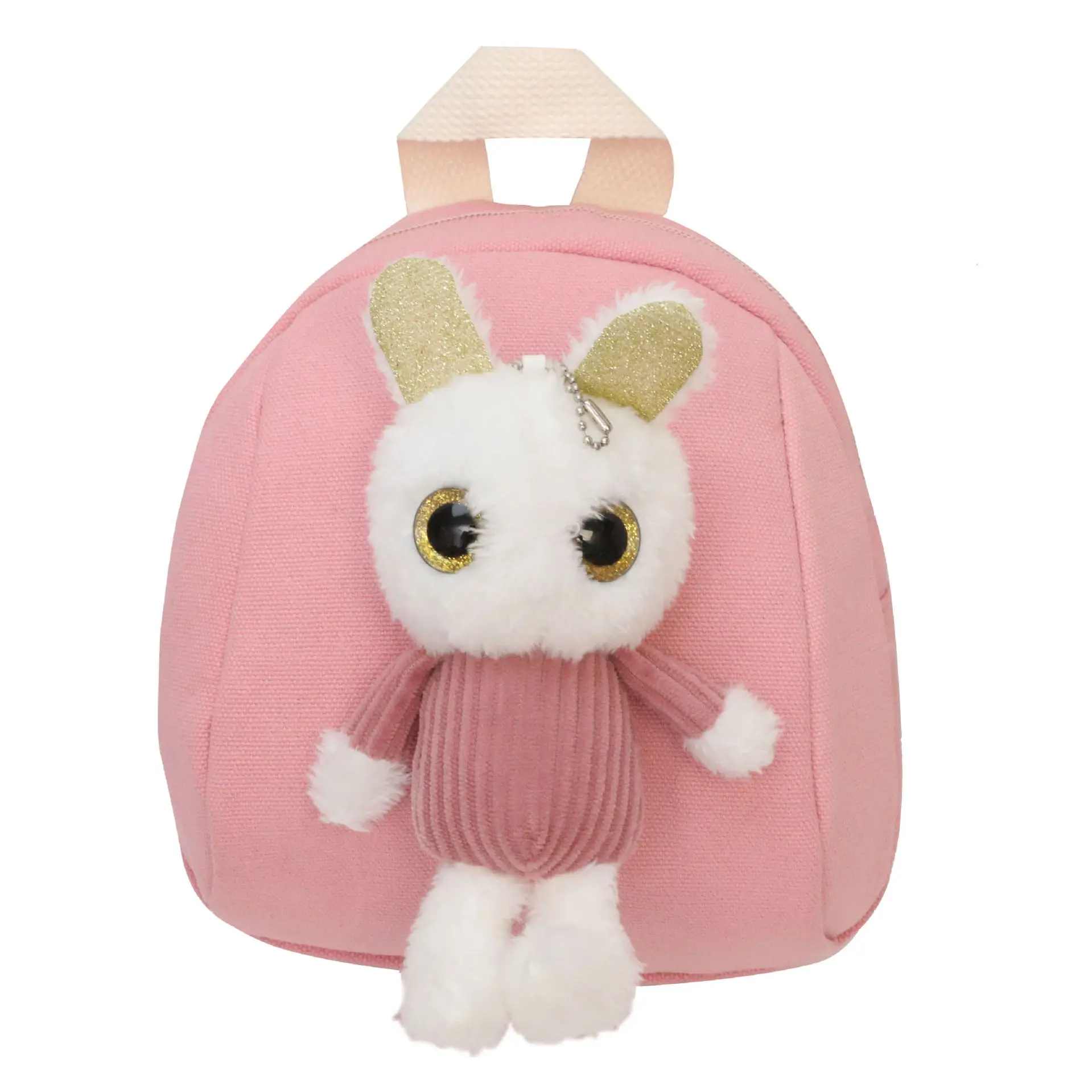 Рюкзак для мальчиков и девочек, Нейлоновый, с плюшевым кроликом