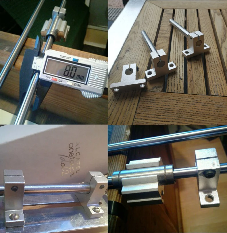 SK8 SK10 SK12 SK13 SK16 SK20(4 шт.) Линейный lager schiene welle unterstutzung XYZ Table CNC маршрутизатор SH8A 3D drucker Teil