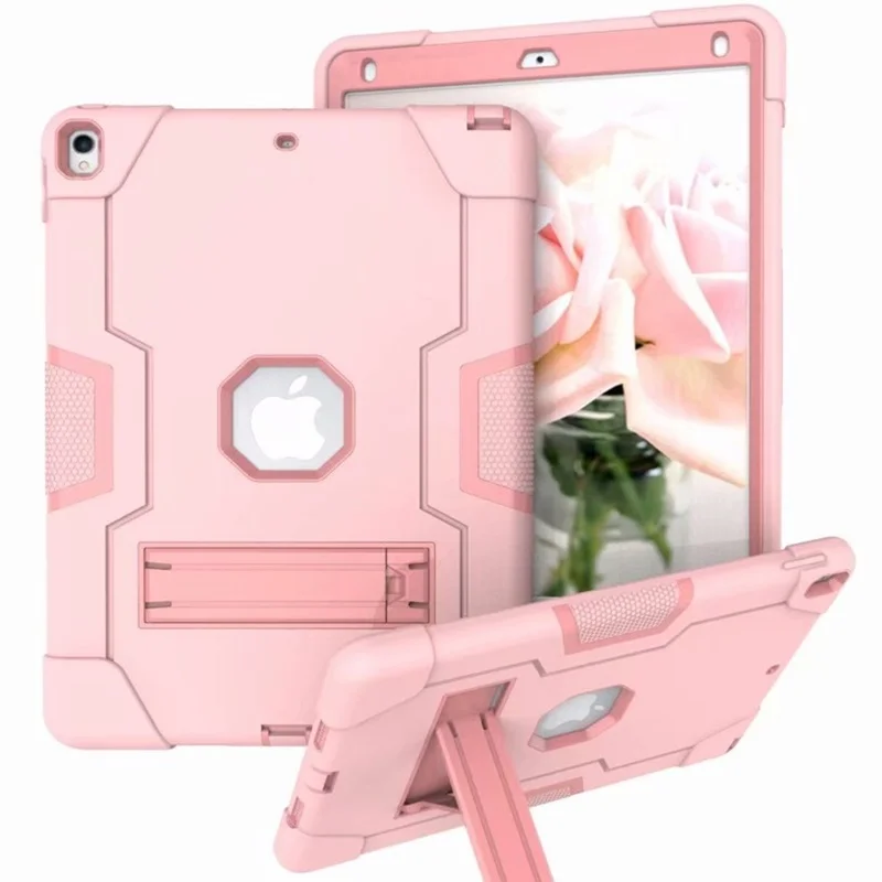 

Чехол для iPad Pro 10,5 чехол для iPad Air 3 2019 Чехол Детская безопасная резиновая силиконовая Противоударная стойка для брони для iPad Air 2019