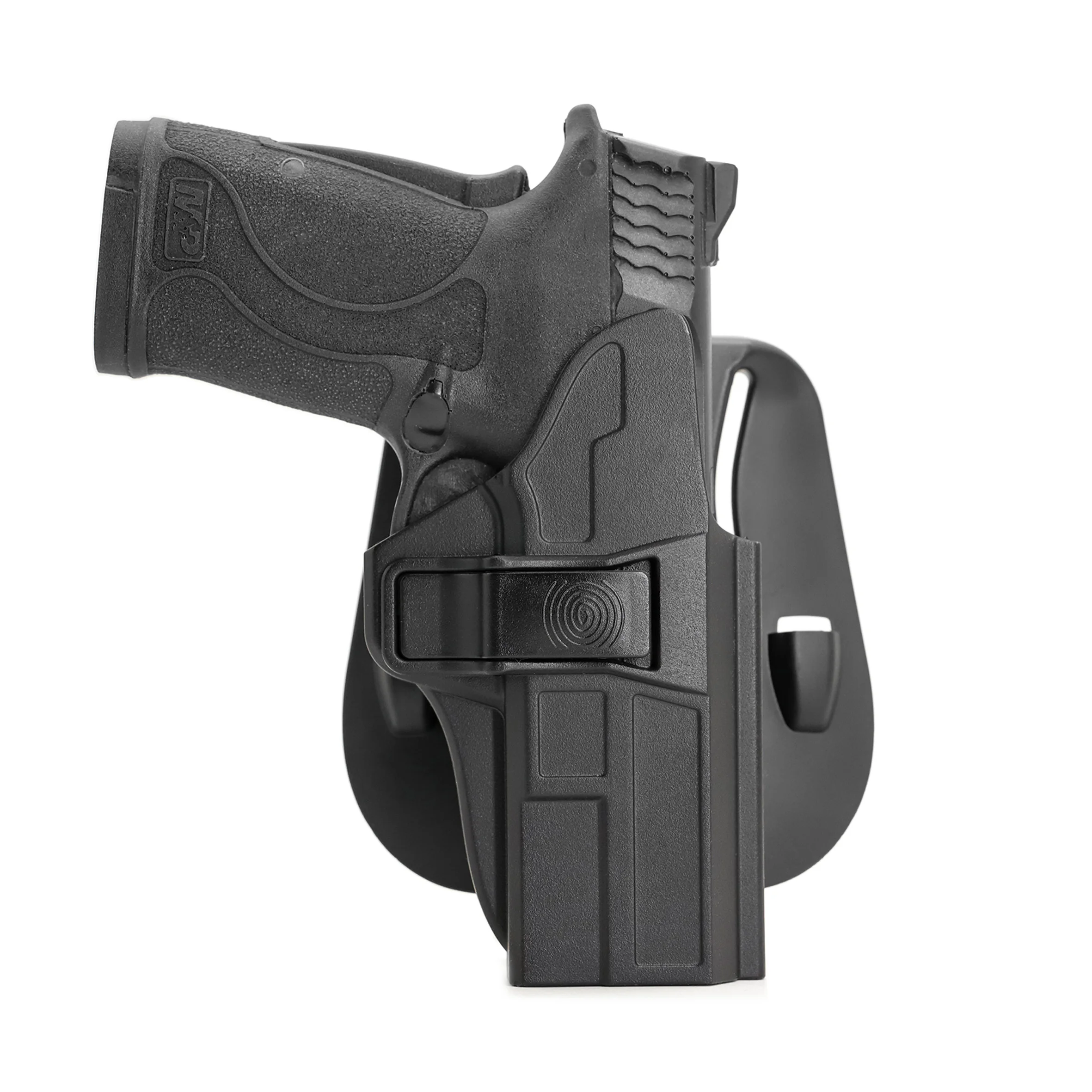 

TEGE 2021 Newly Designed Gun Holster For S&W M&P 9MM EZ/.380 Shield EZ With Paddle Attachment 60 Degree Adjusting
