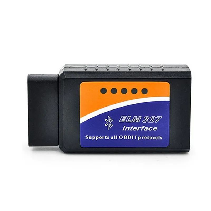 

ELM327 Bluetooth V1.5 V2.1 Wireless OBD2 Car Diagnostic Code Readers Scanner Black Compatible with Android Windows