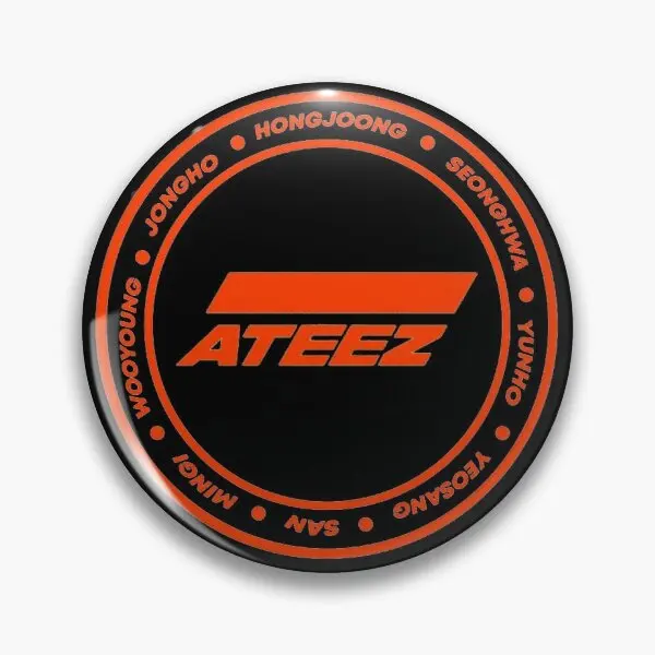 

Orang Ateez Soft Enamel Pin Fashion Lapel Pin Clothes Women Cute Badge Gift Jewelry Brooch