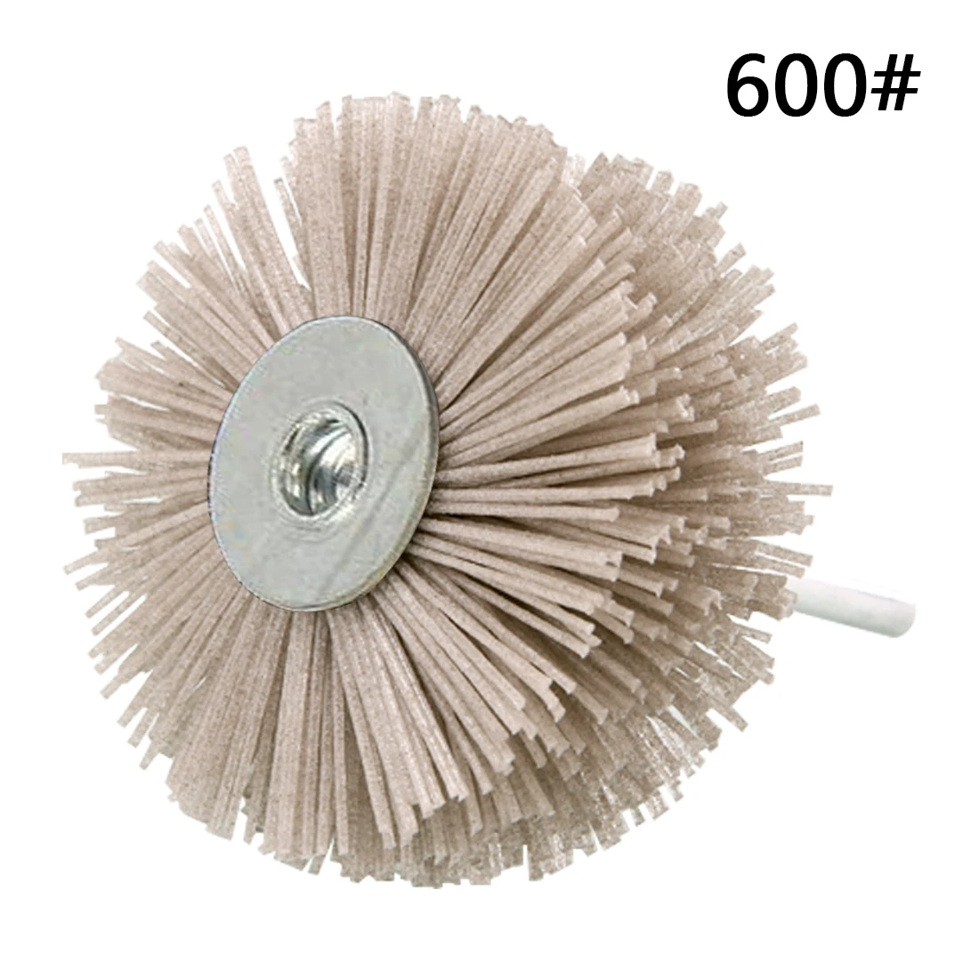 

OD 85mm Drill Abrasive Wire Nylon Radial Polishing Brush for Wood Furniture Mahogany Finishing Metal Stone Wood