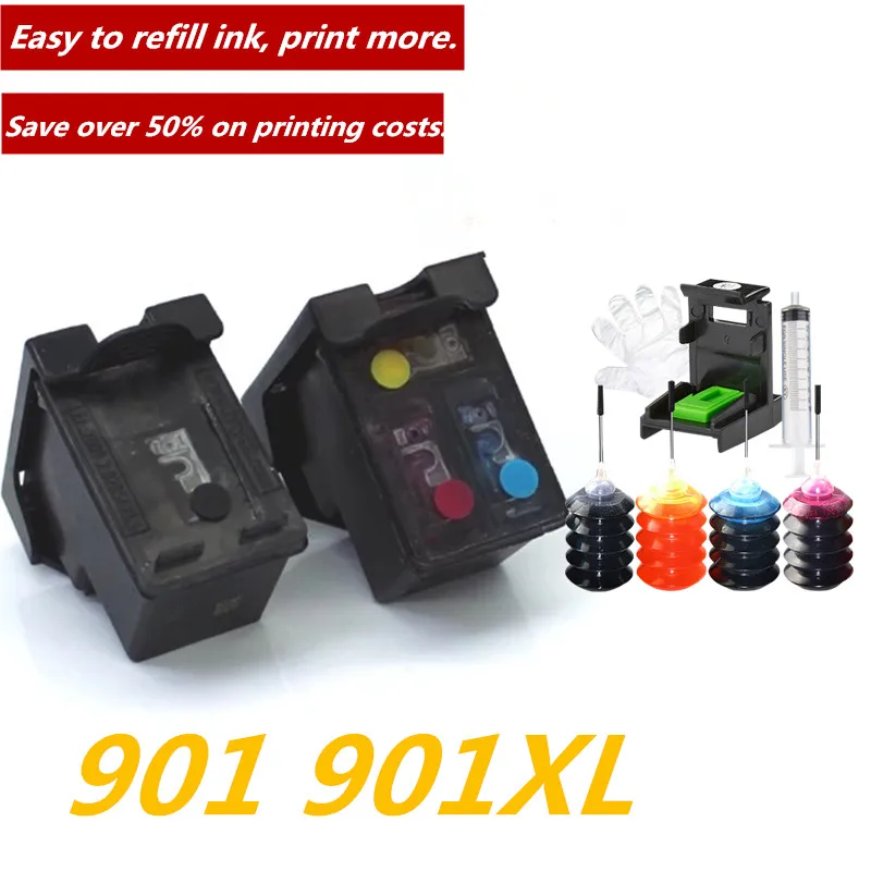 11 многоразовый чернильный картридж полностью совместимый с HP Officejet 4500 J4500 J4540 J4550