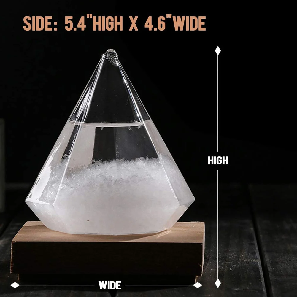 

Weather Predictor Storms Bottle Weather Barometer Desktop Decoration Christmas Gift THIN889