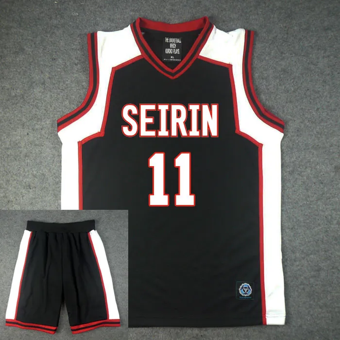 Комплект из майки и шортов Kuroko no Basuke Seirin High School No.11 Tetsuya No.10 | Тематическая одежда