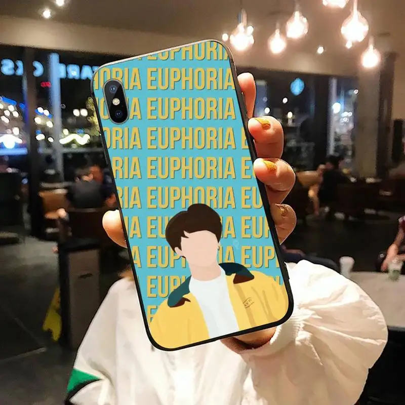 

Euphoria Jungkook KPOP MAN Phone Case for iPhone 11 12 pro XS MAX 8 7 6 6S Plus X 5S SE 2020 XR