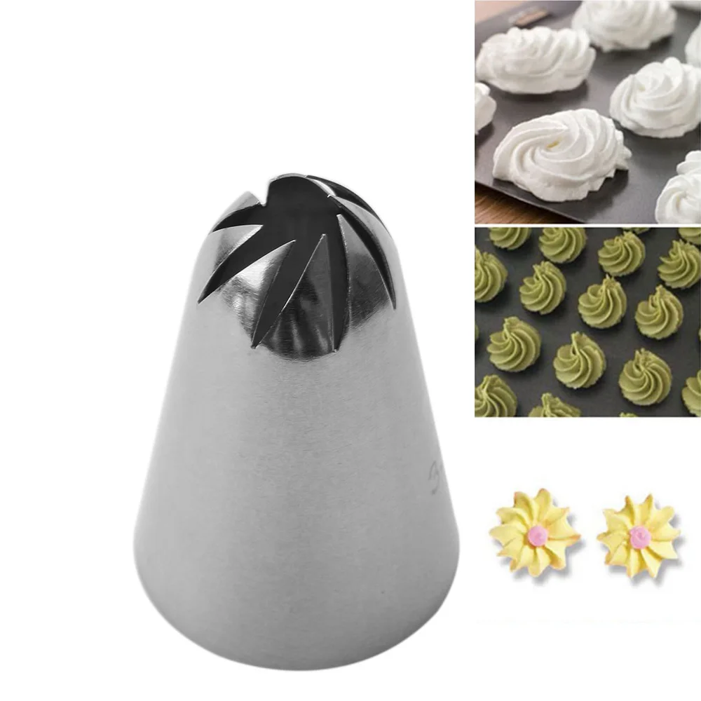 1 шт. нержавеющая сталь бесшовная сварочная Кондитерская Глазурь насадка кекс