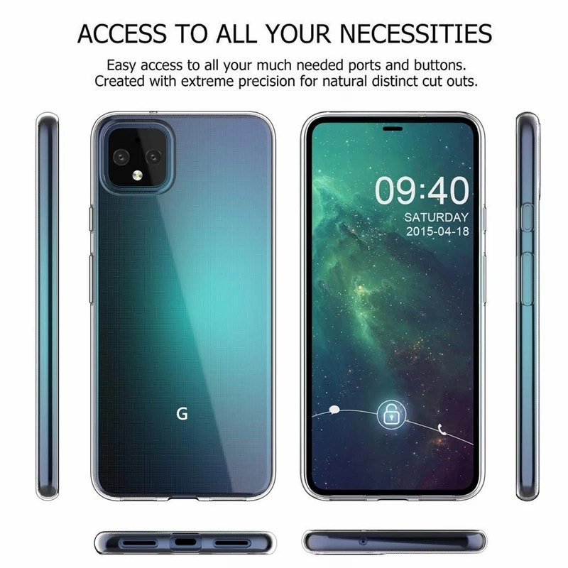Ультратонкий силиконовый чехол HOLAZING для Google Pixel 4 3A 3 XL 2 4A|Бамперы| |