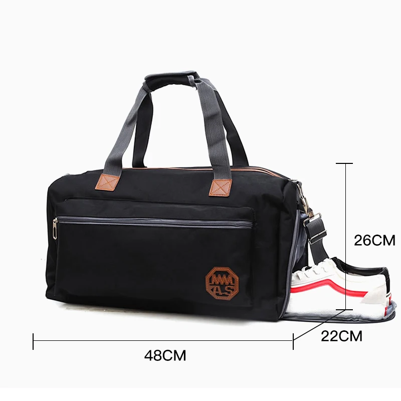 

Waterproof Nylon Travel Bag Handbag Men Fashion Carry On Fitness sac de Casual Duffel Shoulder Bags Women Overnight Bag XA800WB