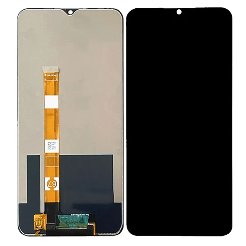 for oppo realme 7i global helio g85 lcd display screen touch panel digitizer for realme 7i screen part free global shipping