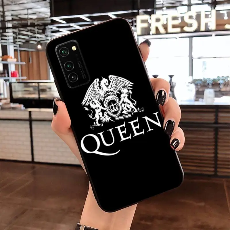 Freddie Mercury Queen черный мягкий чехол из ТПУ для телефона Samsung S20 plus Ultra S6 S7 edge S8 S9 S10 5G lite