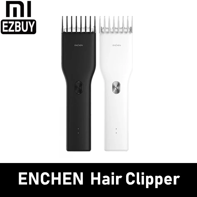 Xiaomi ENCHEN Boost USB электрическая машинка для стрижки волос двухскоростная керамическая машинка для стрижки волос быстрая зарядка триммер для волос детская машинка для стрижки волос
