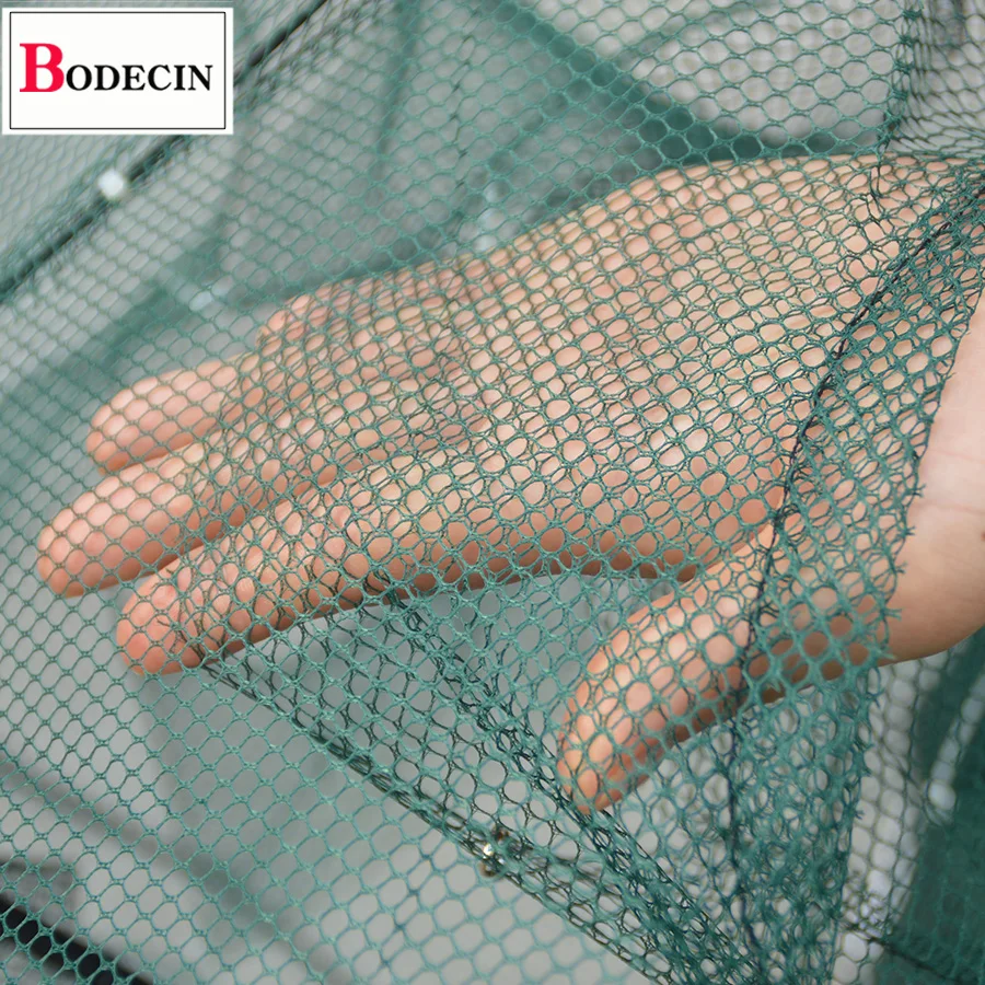 Складная портативная рыболовная сеть с 12 отверстиями для забрасывания раков