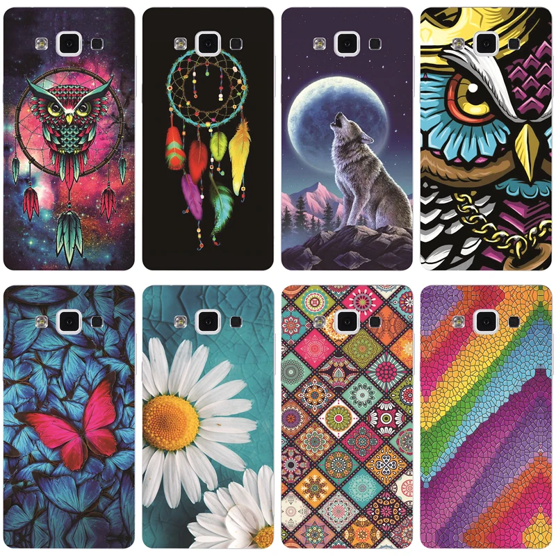 silicon case For Samsung Galaxy A7 2015 Case Soft TPU Back Cover for Samsung A7 2015 A700 A700F Case 360 full shockproof coque