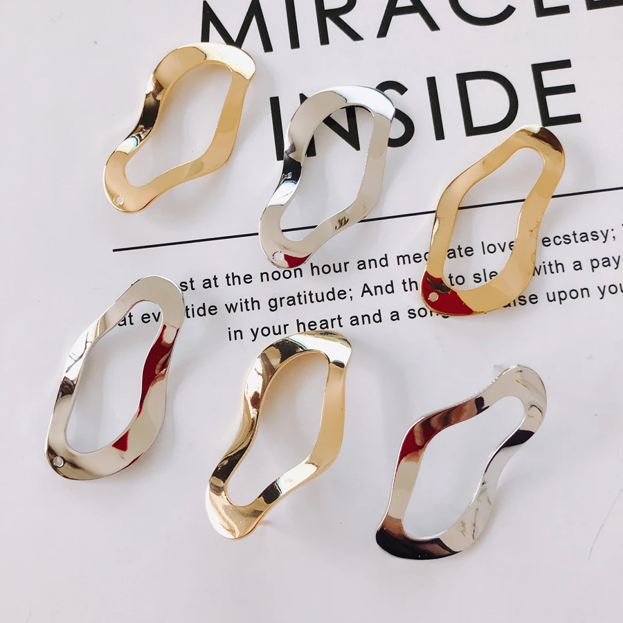 Натуральное золото сделай сам ювелирные аксессуары ручной работы материал для сережек Подвесные серьги