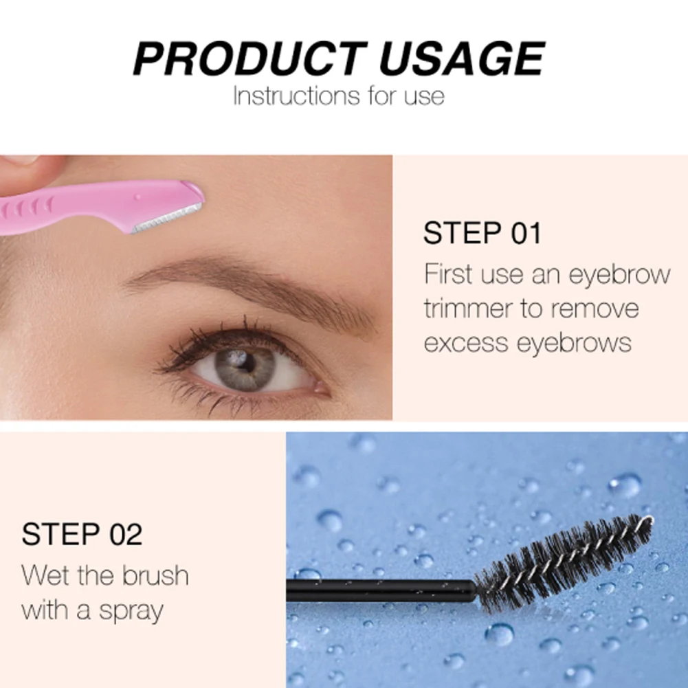 

Eyebrow Soap Wax With Trimmer Fluffy Feathery Eyebrows Pomade Gel For Eyebrow Styling Makeup Soap Brow Sculpt Lift Beauty Tools