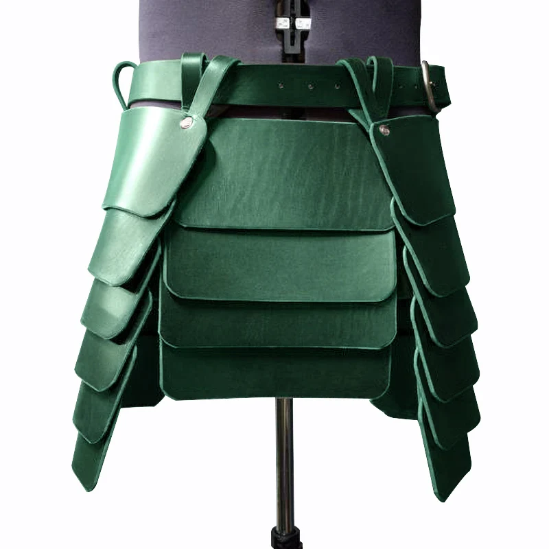 Кожаная юбка для косплея в средневековом стиле | Тематическая одежда и униформа