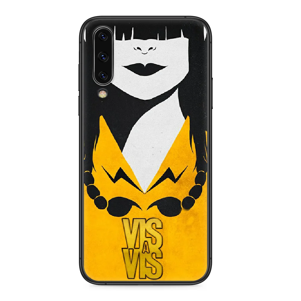 Vis a vis Phone case For Samsung Galaxy A 5 10 20 3 30 40 50 51 7 70 71 E S 4G 16 17 18 black cell cover art coque trend back | Мобильные