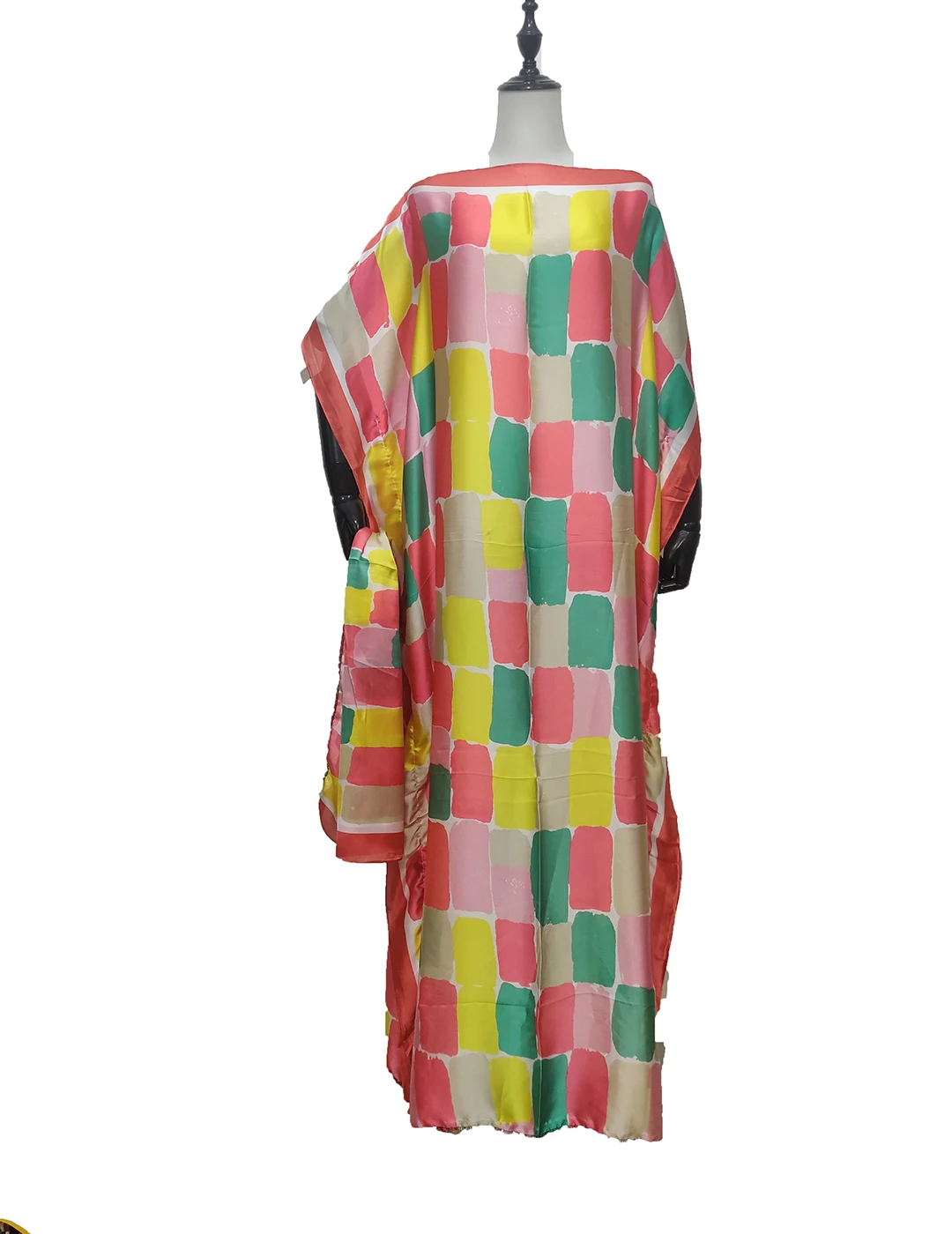 

African BouBou 2021 New Fashion Hijab Muslim Women Kaftan Maxi Dresses Traditional Kuwait Summer Beach Party Long Boho Dresses