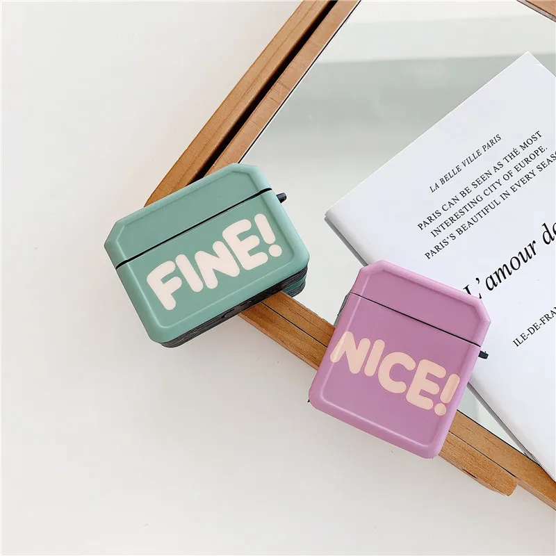 

Ins Morandi Color Case For Apple Airpods 1 2 Shockproof Cover For Apple AirPods pro Earphone Cases for Air Pods Protector Shell