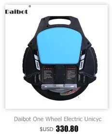 Daibot электрический Одноколесный скутер 60 в самобалансирующиеся скутеры диапазон 30 км/45 км мощный Электрический скутер для взрослых/женщин