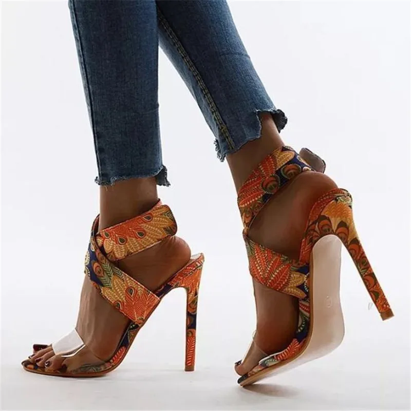 

Large size high-heeled women's sandals summer new fashion platform sandals women casual breathable slides women