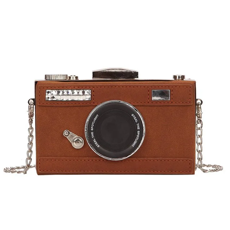 

Personalized Fashion Women Camera Shape Clutch Ladies Casual Mini Crossbody Bag Small Shoulder Bag Purse