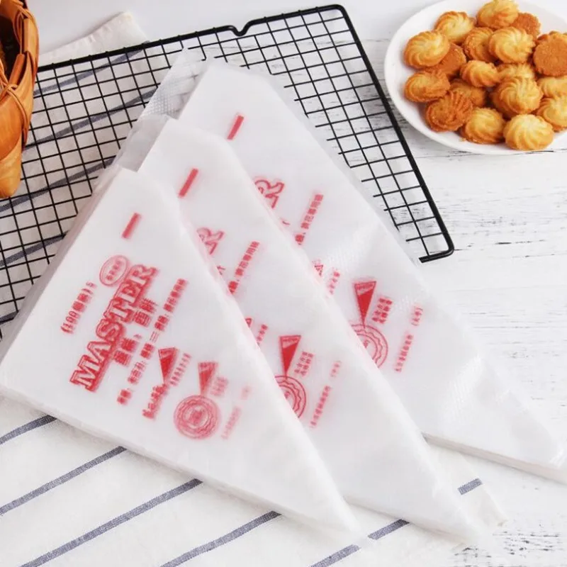 Новый 100 шт 16*27*30 см маленький размер одноразовый трубопровод мешок глазурь