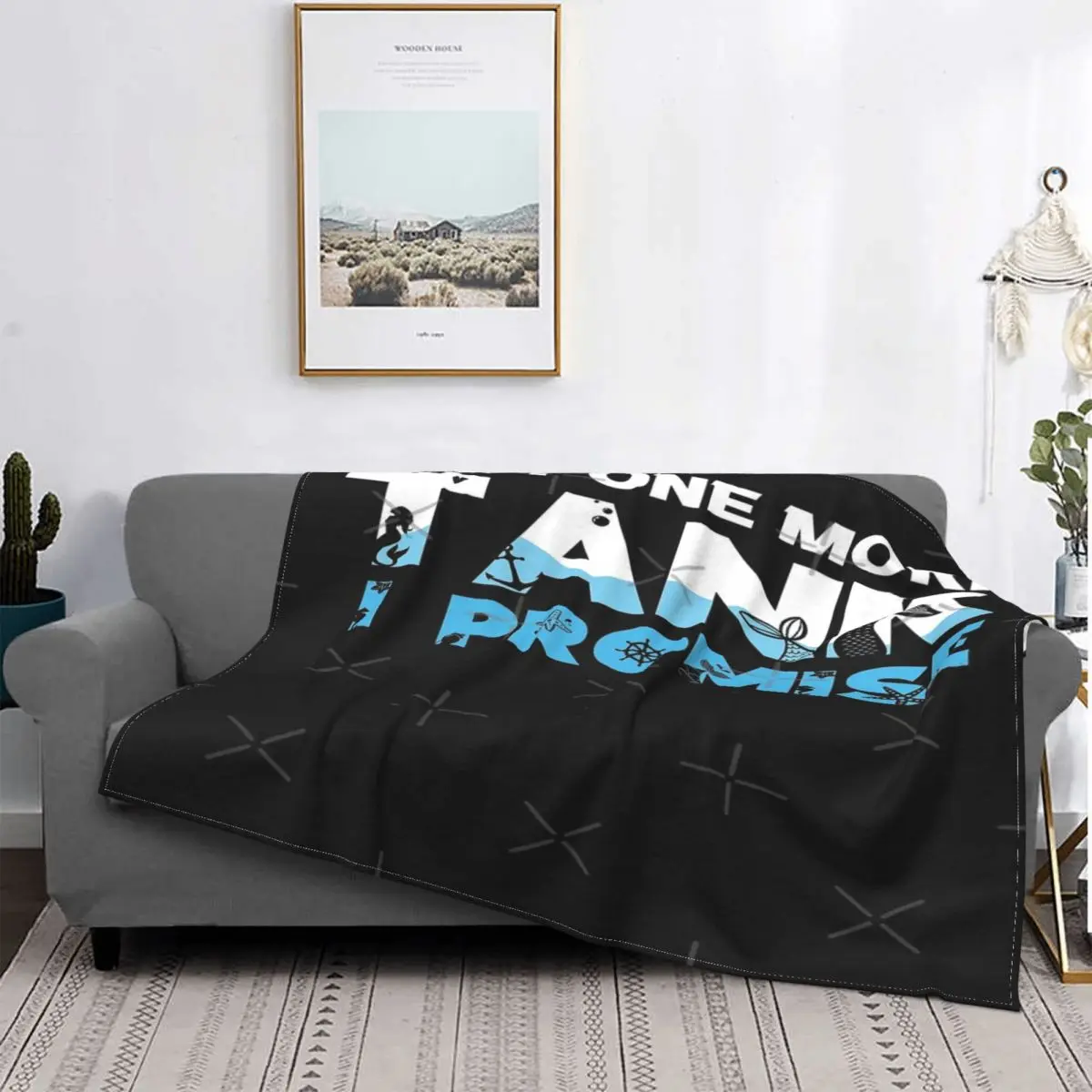 

Just One More Tank I manta colcha cama a cuadros manta de cama Sudadera con capucha manta colchas de verano