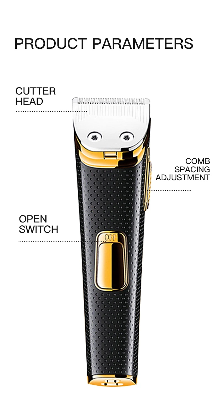 Новинка перезаряжаемый через порт USB машинка для стрижки волос беспроводной